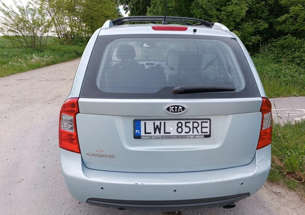 Kia Carens cena 8900 przebieg: 341337, rok produkcji 2007 z Włodawa małe 121